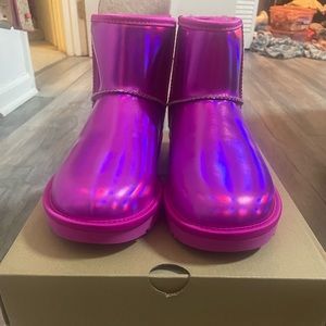 Pink Iridescent Uggs (Brand New)